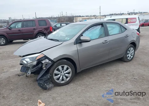 2016 Toyota Corolla Le from USA, damaged, VIN 2T1BURHE7GC680450